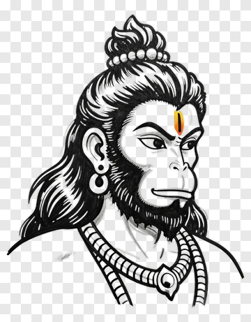 Hanuman Character Illustration PNG