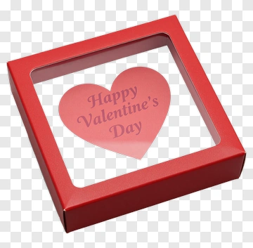 Valentine's Day Heart Box PNG