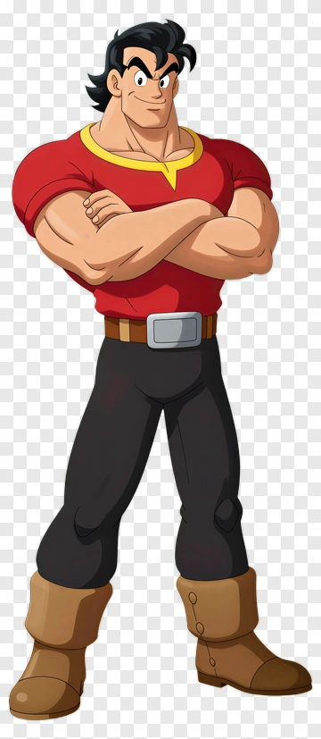 Cartoon Character With Crossed Arms PNG