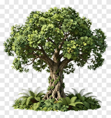 Realistic Tree With Lush Green Foliage PNG