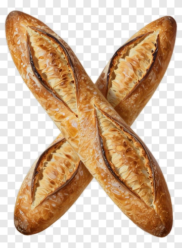 Crossed Loaves Of Bread PNG