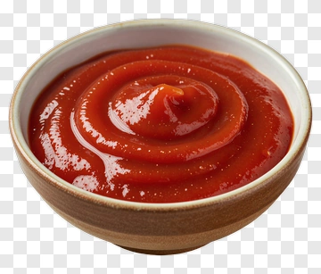 Bowl Of Tomato Ketchup PNG