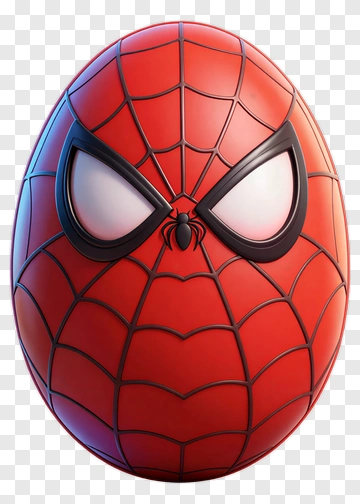Spider-Man Egg PNG
