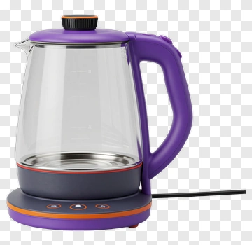 Purple Electric Kettle PNG