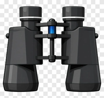 Black Binoculars PNG
