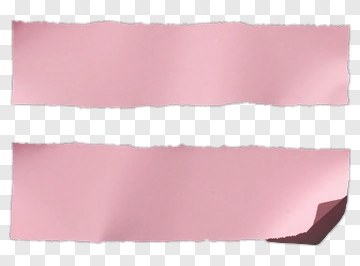 Torn Pink Paper Strips PNG