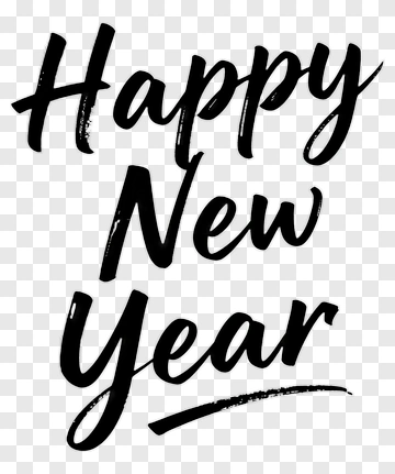 Happy New Year PNG