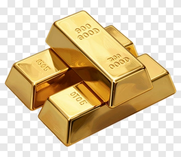 Gold Bullion Bars PNG