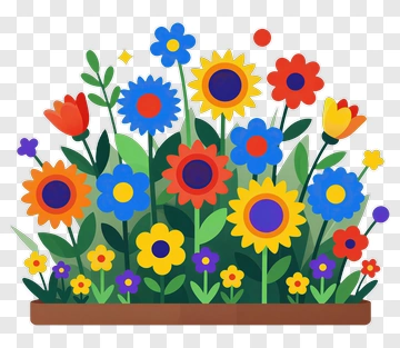 Colorful Flower Bouquet PNG