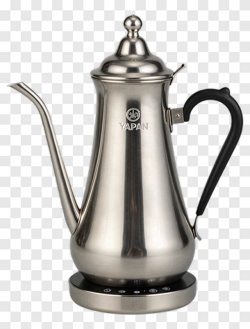 Stainless Steel Coffee Pot PNG