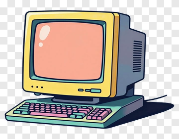 Cartoon Computer PNG