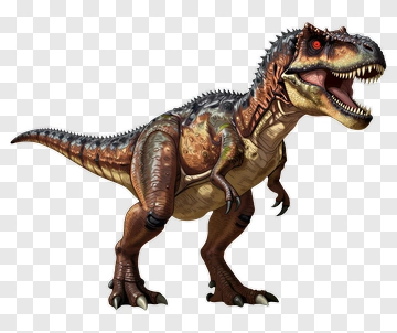 Realistic Tyrannosaurus Rex Dinosaur PNG
