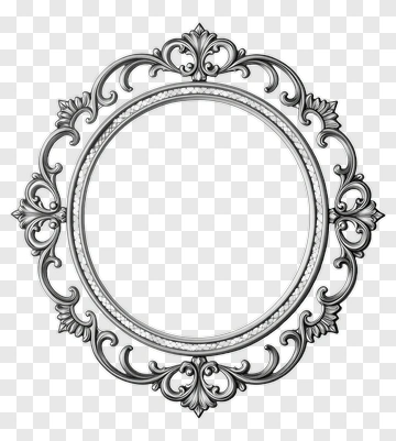 Vintage Decorative Picture Frame PNG
