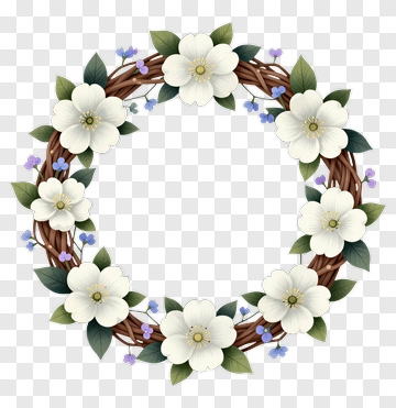 Flower Wreath PNG