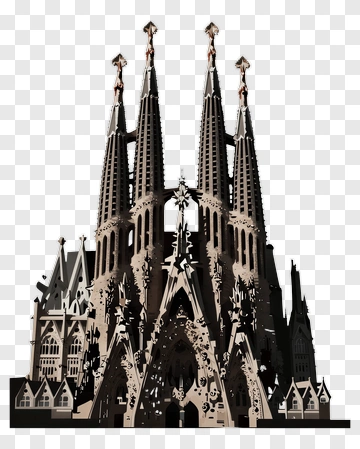 Sagrada Familia Basilica PNG