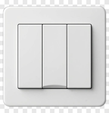Triple Switch Light Control PNG