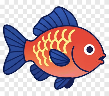 Cartoon Goldfish PNG
