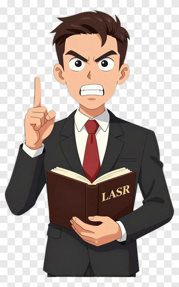 Angry Teacher Holding A Book PNG