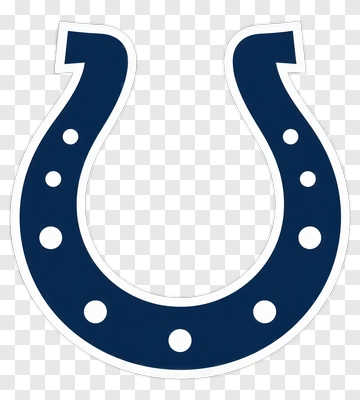 Blue Horseshoe Symbol PNG