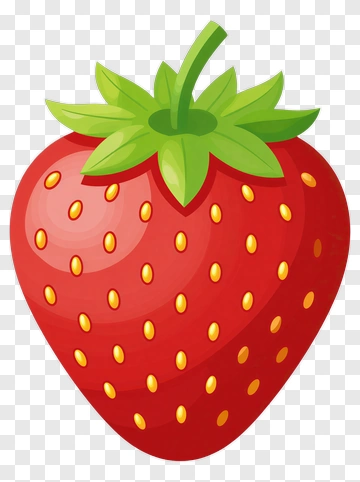 Red Strawberry PNG