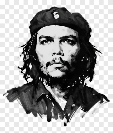 Portrait Of A Revolutionary Figure PNG