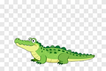 Cartoon Alligator PNG