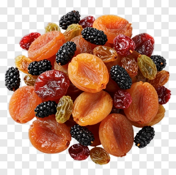 Assorted Dried Fruits PNG