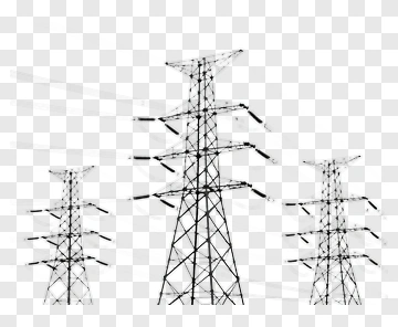 Electricity Transmission Towers PNG