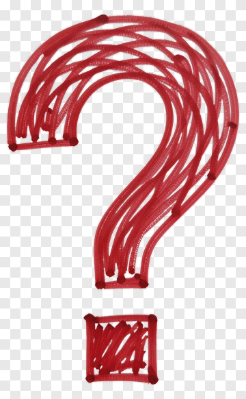 Red Question Mark Symbol PNG