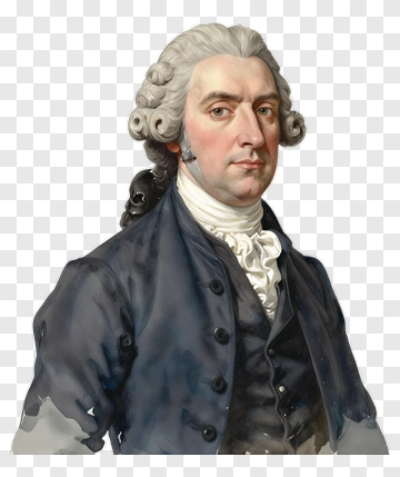 Historical Figure Portrait PNG