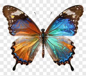 Colorful Butterfly PNG
