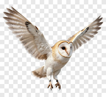 Barn Owl Flying PNG