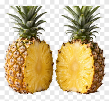 Pineapple Cut In Half PNG