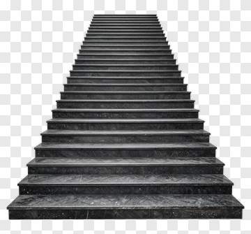 Black Marble Staircase PNG