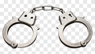 Metal Handcuffs PNG