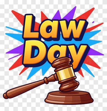 Law Day Gavel Illustration PNG