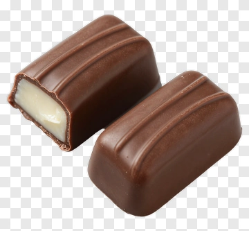 Chocolate Candy Bar With Cream Filling PNG