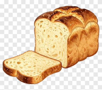 Sliced Loaf Of Bread PNG