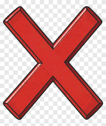 Red X Mark PNG