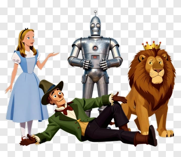 Cartoon Characters From Fantasy Stories PNG