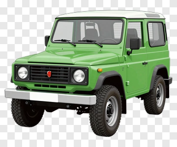 Green Off-Road Vehicle PNG