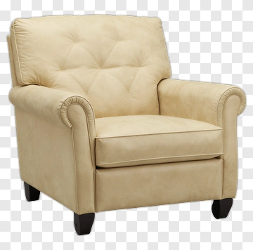 Beige Armchair PNG