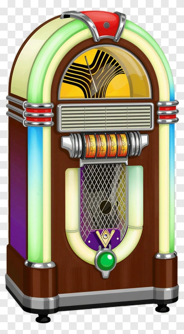 Colorful Jukebox PNG