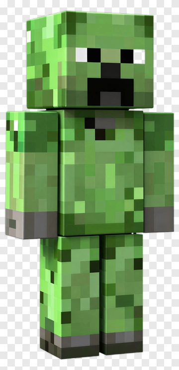 Minecraft Creeper Character PNG