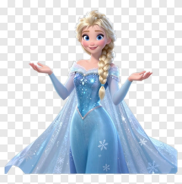 Frozen Character With Outstretched Arms PNG