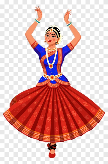 Classical Dancer In Traditional Costume PNG