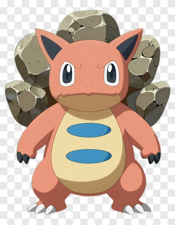Rocky Pokémon Character PNG