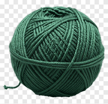 Green Yarn Ball PNG