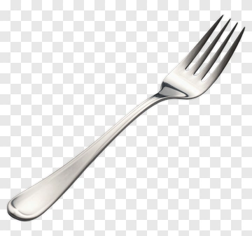 Stainless Steel Fork PNG