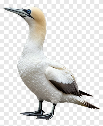 Northern Gannet Standing PNG